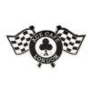 Checker Flag Badge front