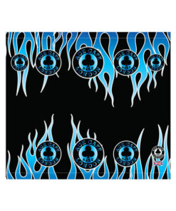 Blue Flame Neck Tube graphic