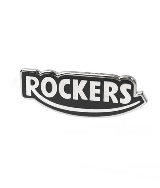 Rockers Badge angle shot
