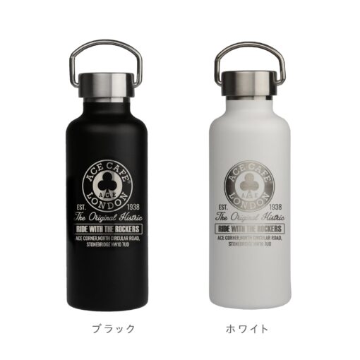 ACE CAFE Thermo Stainless Bottle 280ml（ブラック） - 画像 (3)