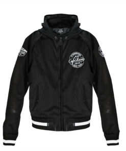 【先行予約】シースルー スタジアム メッシュジャケット（ブラック/ブラック）