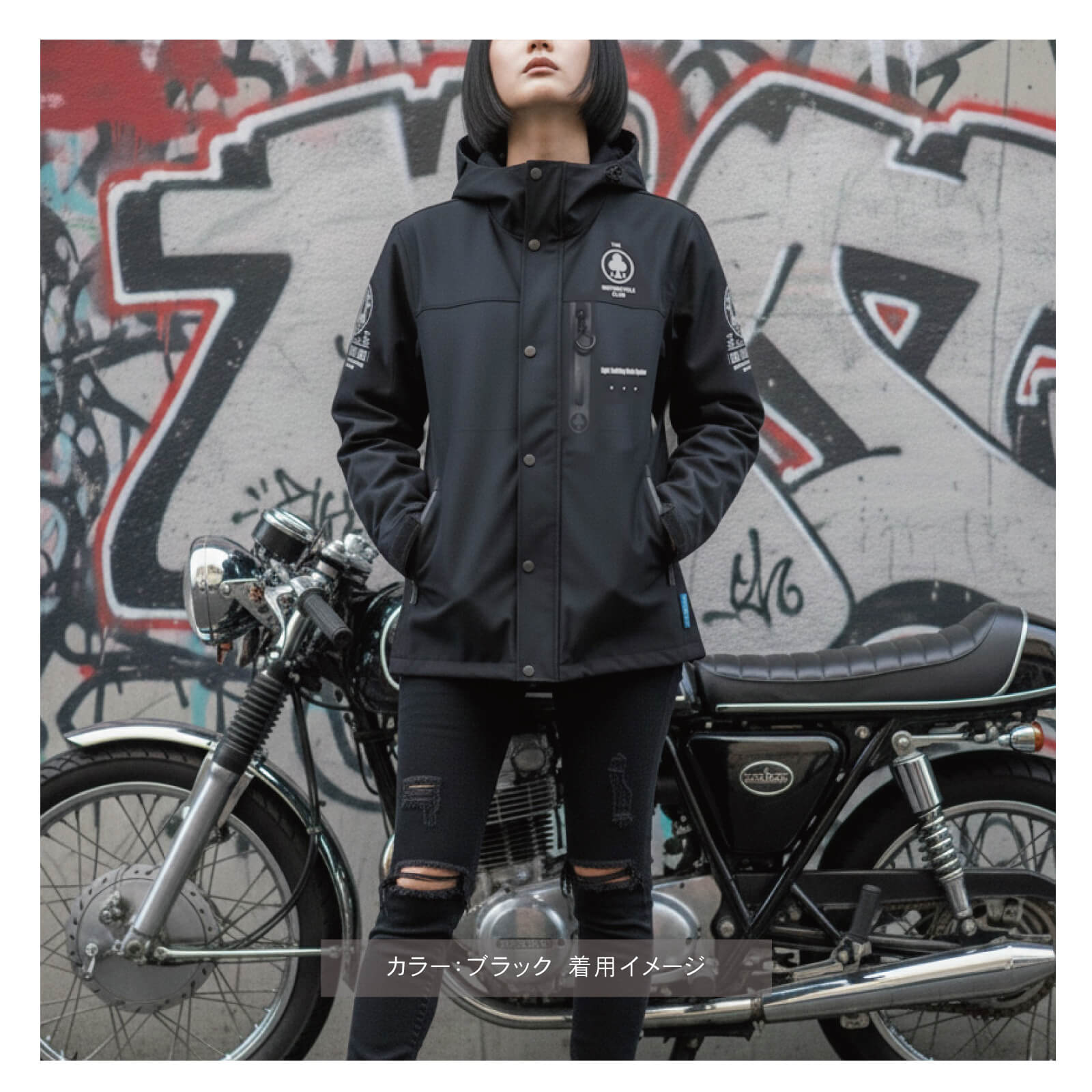 【先行予約】ウォータープルーフ マルチフィールド LEDジャケット(ブラック) - 画像 (5)