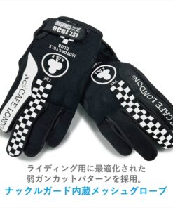 【先行予約】ナックルガードメッシュグローブ