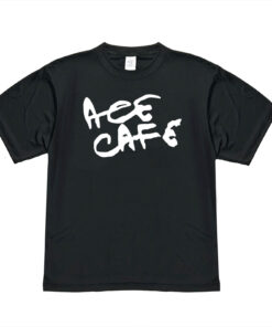 ACE CAFE DRY-Tシャツ "Clover"（ブラック）