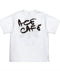 ACE CAFE DRY-Tシャツ "Clover"（ホワイト）