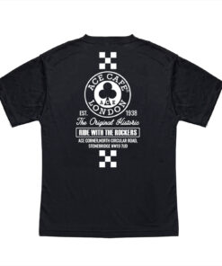 Alternative view of ACE CAFE DRY-Tシャツ "Historic Circle"（ブラック）