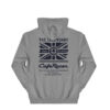 ジップ フーディー "Union Jack" （グレー）