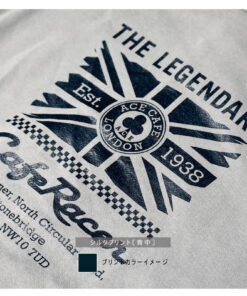 ジップ フーディー "Union Jack" （グレー） - 画像 (4)